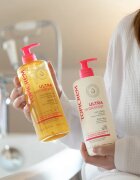 Topicrem UH BODY Shower Oil хидратиращо почистващо олио за суха и чувствителна кожа 500 мл.
