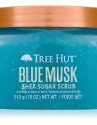 Tree Hut Shea Sugar Scrub Blue Musk захарен скраб за тяло 510 гр.
