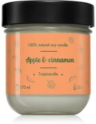 Tropicandle Apple & Cinnamon ароматна свещ 170 мл.