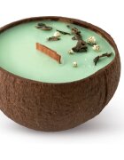 Tropicandle Green Tea ароматна свещ с дървен фитил 350 мл.