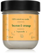 Tropicandle Incense & Orange ароматна свещ 170 мл.