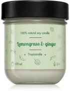 Tropicandle Lemongrass & Ginger ароматна свещ 170 мл.