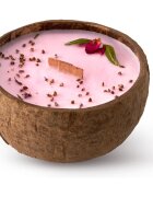 Tropicandle Plum Rose & Patchouli ароматна свещ с дървен фитил 350 мл.