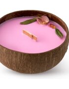 Tropicandle Roses ароматна свещ с дървен фитил 350 мл.