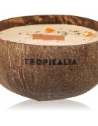 Tropicandle Sandalwood & Tangerine ароматна свещ с дървен фитил 350 мл.