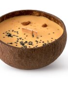 Tropicandle Vanilla & Caramel ароматна свещ с дървен фитил 350 мл.