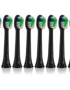TrueLife SonicBrush Compact Black Standard резервни глави за четка за зъби SonicBrush Compact-series Black 8 бр.