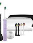 TrueLife SonicBrush Compact четка за зъби Duo Black / Lavender 2 бр.