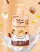 Tulipán Negro Leche Merengada & Canela хидратиращо мляко за тяло 400 мл.