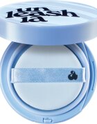 Unleashia Babe Skin Baby Blue Cushion дълготраен грим в гъбичка SPF 40 цвят 17C Seraphic 15 гр.