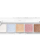 Unleashia Mood Shower Face Palette палитра със сенки за очи и озарители перлен блясък цвят NO.101 Ballerino 1 бр.