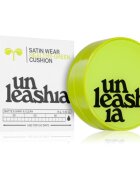 Unleashia Satin Wear Healthy Green Cushion дълготраен грим в гъбичка SPF 30 цвят 18C Seashell 15 гр.