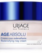 Uriage Age Absolu Redensifying Rosy Cream противобръчков озаряващ крем с лифтинг ефект с хиалуронова киселина 50 мл.