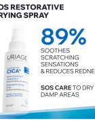 Uriage Bariederm Cica+ Restorative Drying Spray изсушаващ и успокояващ спрей за раздразнена кожа 100 мл.