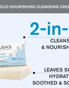 Uriage Hygiène Solid Cleansing Cream нежно почистващ крем с термална вода z francouzských Alp 125 гр.