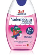 Vademecum Junior 2 in 1 паста за зъби и вода за уста 2 в 1 за деца 6+ години 75 мл.