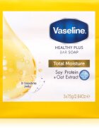 Vaseline Total Moisture Bar Soap комплект твърди сапуни 3x75 гр.