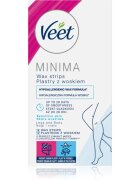 Veet Minima Hypoallergenic восъчни ленти за епилация за крака 12 бр.