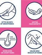 Veet Professional Sensitive Skin восъчни ленти за епилация за чувствителна кожа 40 бр.