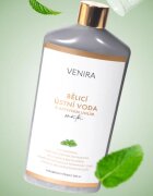 Venira Whitening Mouthwash with Active Charcoal избелваща вода за уста с активен въглен 500 мл.