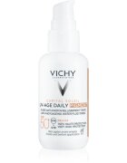 Vichy Capital Soleil Daily SPF50+ защитна тонирана течност за лице SPF 50+ цвят Light 40 мл.