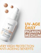 Vichy Capital Soleil Daily SPF50+ защитна тонирана течност за лице SPF 50+ цвят Medium 40 мл.