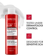 Vichy Dercos Collagen Filler 17 комплект за тънка коса със склонност към косопад