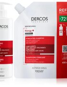 Vichy Dercos Energy + комплект против косопад