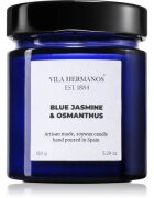 Vila Hermanos Apothecary Cobalt Blue Blue Jasmine & Osmanthus ароматна свещ 150 гр.