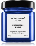 Vila Hermanos Apothecary Cobalt Blue Eucalyptus & Mint ароматна свещ 150 гр.