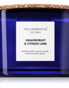 Vila Hermanos Apothecary Cobalt Blue Grapefruit & Citrus Lime ароматна свещ 350 гр.