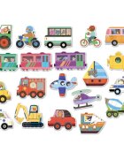 Vilac Magnets магнити Traffic 3y+ 20 бр.