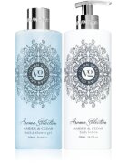 Vivian Gray Aroma Selection Amber & Cedar подаръчен комплект