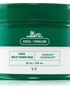 VT Cosmetics Cica Mild Toner Pad ексфолиращи тампони за лице с успокояващ ефект 60 бр.