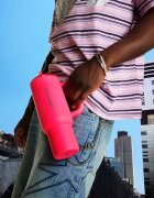 Waterdrop Explorer Tumbler неръждаема термочаша със сламка (лимитирана серия) Neon Pink 1 бр.