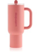 Waterdrop Explorer Tumbler неръждаема термочаша със сламка Pink 1 бр.