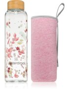 Waterdrop Glass Edition стъклена бутилка за вода Flair 1 бр.