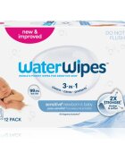 WaterWipes Baby Wipes 12 Pack нежни мокри кърпички за бебета 12x60 бр.