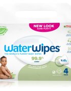WaterWipes Baby Wipes Soapberry 4 Pack нежни мокри кърпички за бебета 4x60 бр.