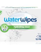 WaterWipes Hydrating Clean освежаващи мокри кърпички 12x60 бр.