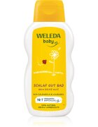 Weleda Baby продукт за вана за бебете с невен за лека нощ 200 мл.