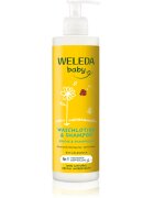 Weleda Baby шампоан и измиващ гел 2 в 1 за деца Calendula officinalis 400 мл.