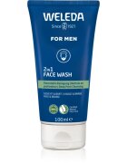 Weleda For Men 2v1 почистващ гел за зоната на лицето и брадата 100 мл.