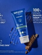 Weleda For Men 2v1 почистващ гел за зоната на лицето и брадата 100 мл.