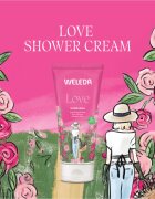 Weleda Love опияняващ душ-гел Rose Jasmine and Ylang-Ylang 200 мл.