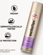 Wella flex Fullness Volume лак за коса с екстра силна фиксация за еластичност и обем 250 мл.