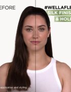 Wella flex Silk Finish & Hold пяна втвърдител ултра силна фиксация 200 мл.