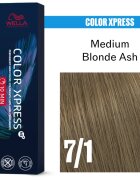 Wella Professionals Color Xpress боя за коса цвят Medium Blonde Ash 7/1 60 мл.