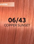 Wella Professionals Shinefinity Zero Lift Glaze полуперманентна тонираща боя за коса цвят 06/43 - Copper Sunset 60 мл.