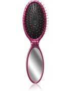 Wet Brush Pop and Go Detangler Pink гребен за коса с малко огледало 1 бр.